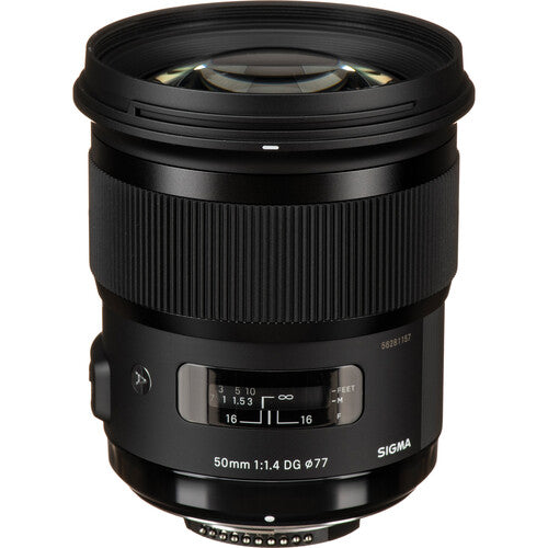 عدسة سيجما 50 مم f/1.4 DG HSM Art لكاميرا نيكون F عدسة سيجما 50 مم f/1.4 DG HSM Art لكاميرا نيكون F